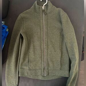 Victorias Secret Sport Green Zip up sweatshirt size S